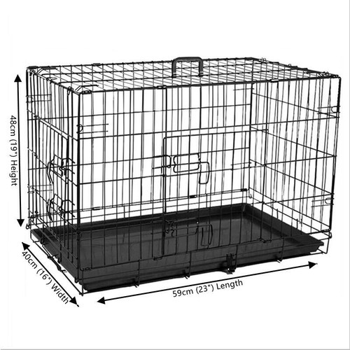 Metal dog cage - puppy, training