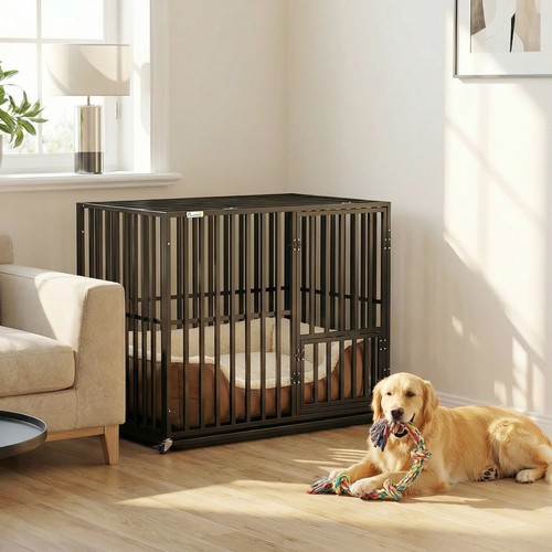 Heavy duty dog crate - dog, cage