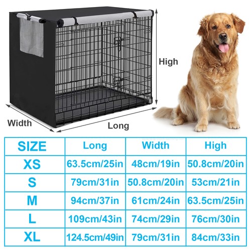 Xxl dog crate cover - xs-xxl,