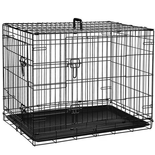 Dog cage puppy - dog, pet