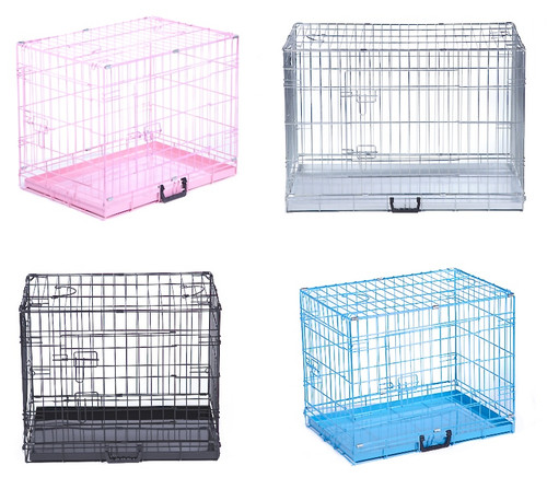 Dog cage puppy crates small - crates,