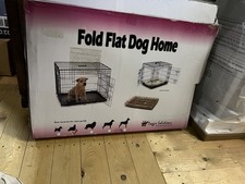 Pink Dog Cage Puppy Crate