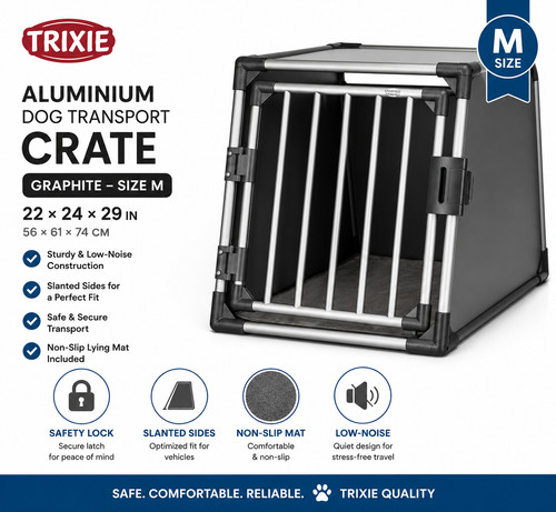 Aluminium sturdy dog - aluminium,