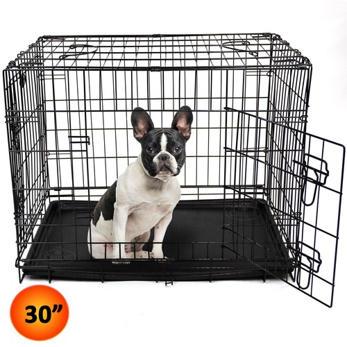 Dog cage pet puppy - cage, metal