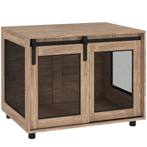 Pawhut dog crate furniture - crate,
